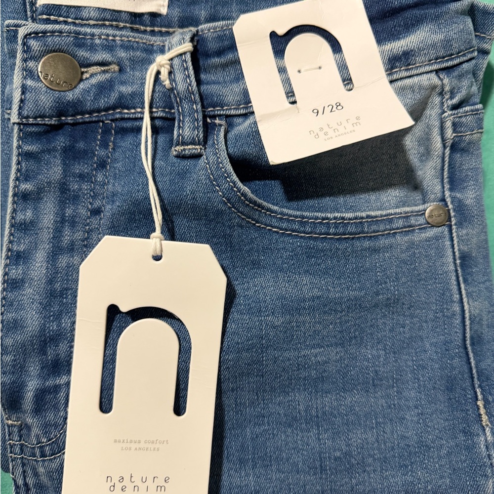 Nature Denim Flare High Rise
